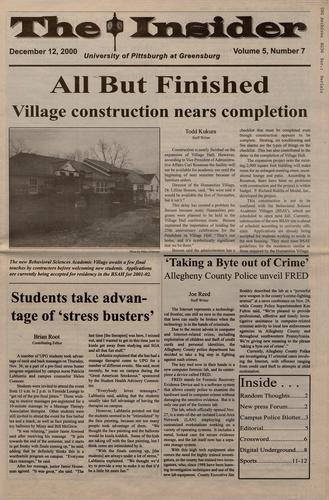 University of Pittsburgh at Greensburg insider