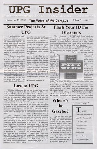 University of Pittsburgh at Greensburg insider