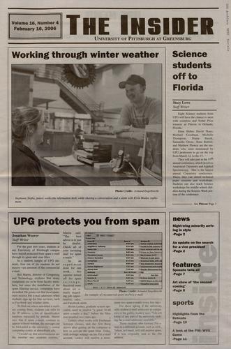 University of Pittsburgh at Greensburg insider