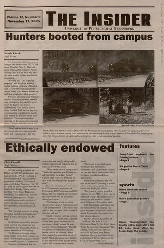 University of Pittsburgh at Greensburg insider