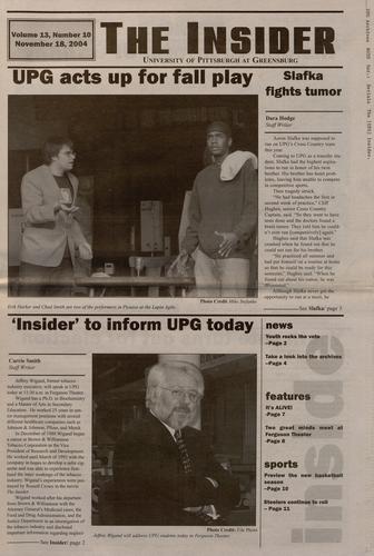 University of Pittsburgh at Greensburg insider