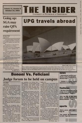 University of Pittsburgh at Greensburg insider