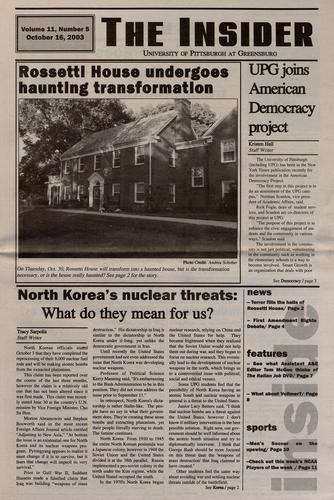 University of Pittsburgh at Greensburg insider