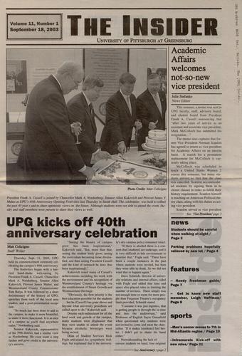 University of Pittsburgh at Greensburg insider