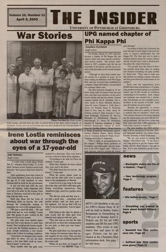 University of Pittsburgh at Greensburg insider