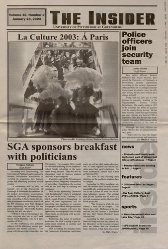 University of Pittsburgh at Greensburg insider