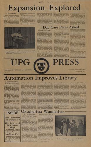 University of Pittsburgh at Greensburg press