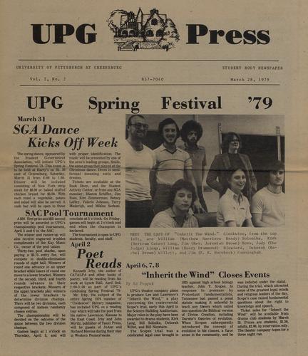 University of Pittsburgh at Greensburg press