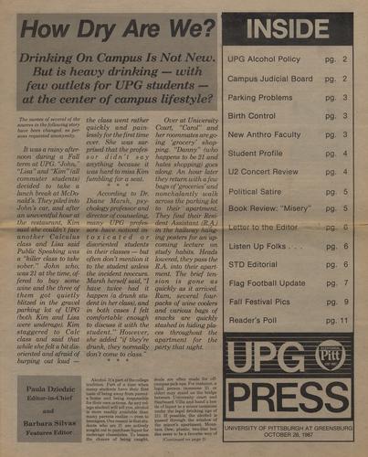 University of Pittsburgh at Greensburg press