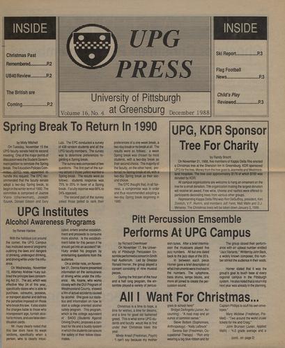 University of Pittsburgh at Greensburg press