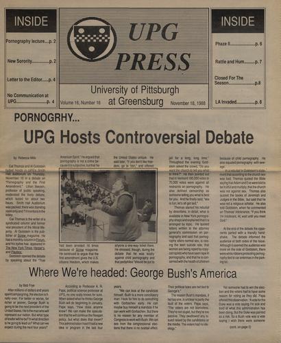 University of Pittsburgh at Greensburg press