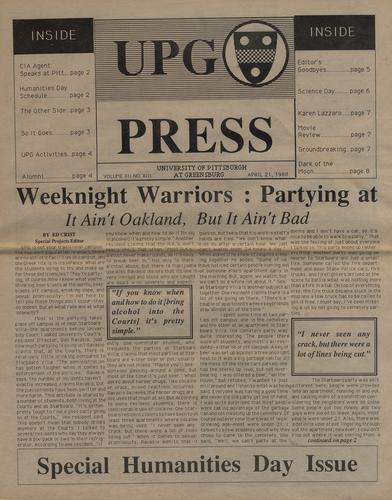 University of Pittsburgh at Greensburg press