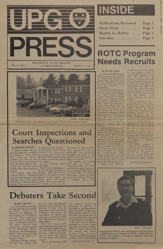 University of Pittsburgh at Greensburg press