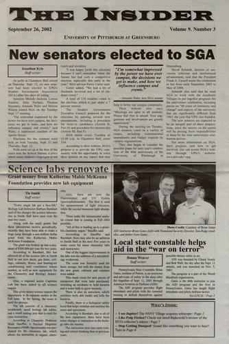 University of Pittsburgh at Greensburg insider