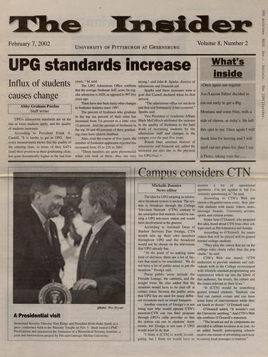 University of Pittsburgh at Greensburg insider