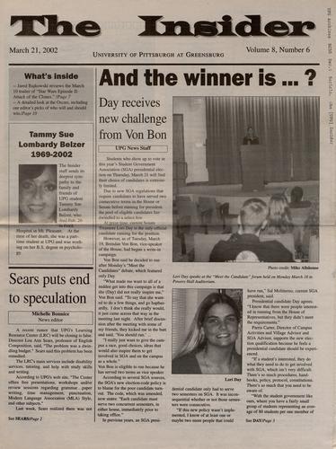 University of Pittsburgh at Greensburg insider