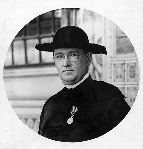 Portrait of Father Cox