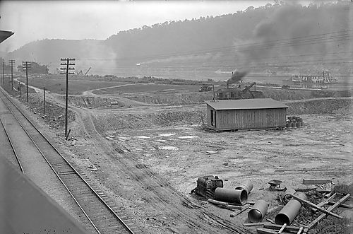 View Southeast of Railroad Station