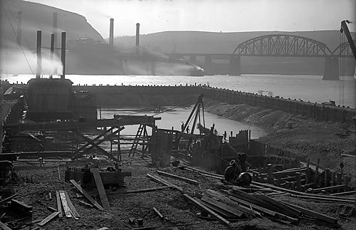 North Cofferdam Panorama