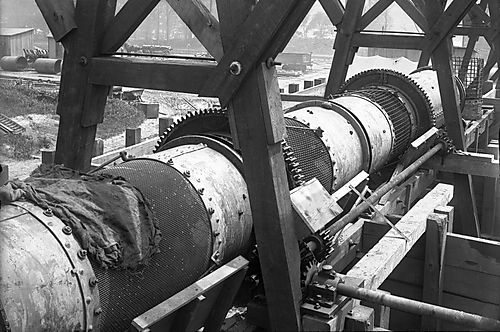 Screen at Gravel Separating Plant