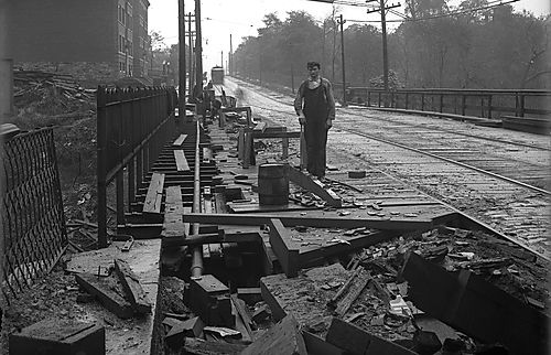 Centre Avenue Bridge Work