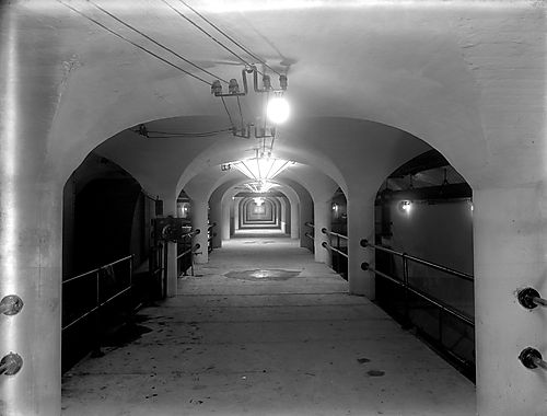 Interior of Pipe Gallery