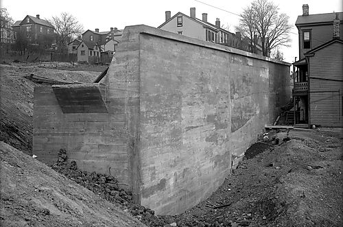 Angle on Retaining Wall