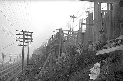 Carson Street Wall Construction