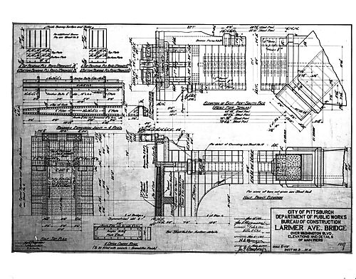 Larimer Avenue Bridge Engineering Plan