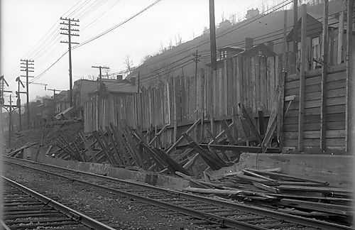 Wall Failure on West Carson Street