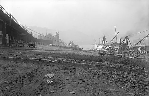 Industrial Boats and River Docks