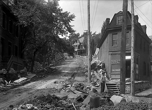 Two Men on Walbridge Street