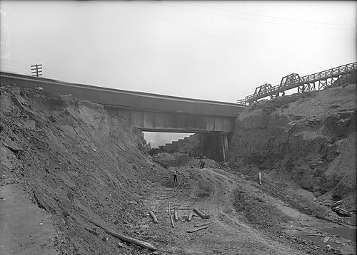 Corliss Tunnel Construction