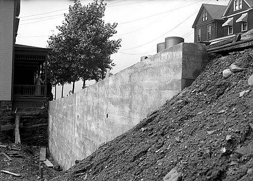 Elmhurst Street Retaining Wall