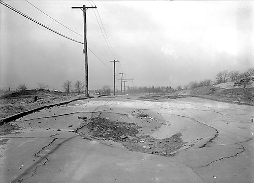 Hobart Street Mine Fire Aftermath