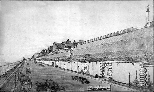 Retaining Wall Plans on Bigelow Boulevard