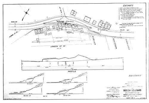 Grant Boulevard [Bigelow Boulevard] Plans