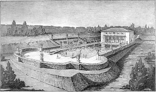 Drawing of Sheraden Swimming Pool