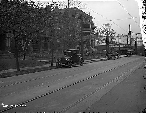 Looking Towards Centre Avenue