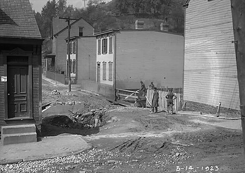 Butcher's Run Road Flood