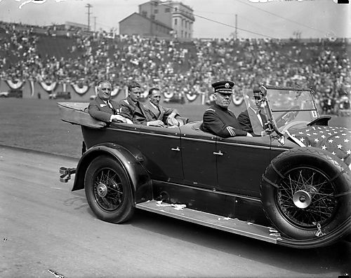 Lindbergh at Pitt Stadium