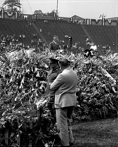 Lindbergh at Pitt Stadium