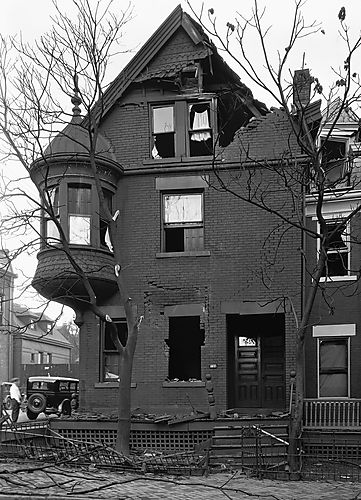 House Damaged by Gas Explosion