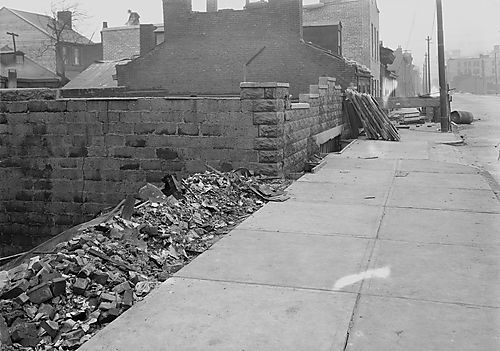 West General Robinson Street Cave-in