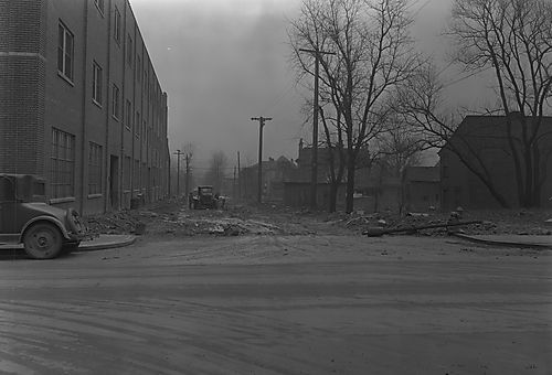 Construction on Mead Street