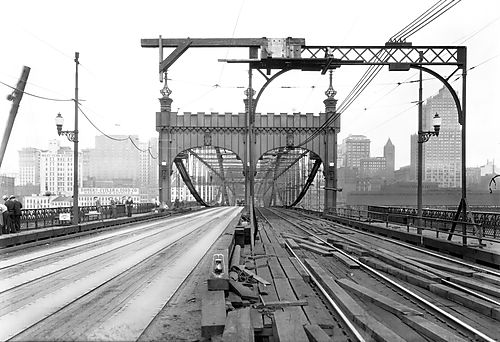 Smithfield Street Bridge Construction
