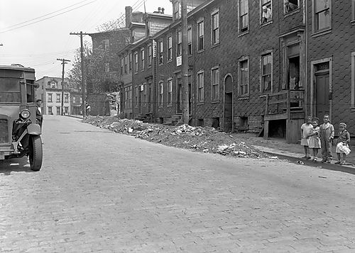 Debris on Soho Street