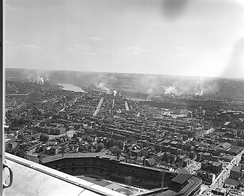 Oakland View from the Cathedral of Learning