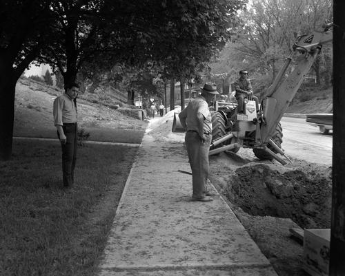 Road Work on Brighton Road