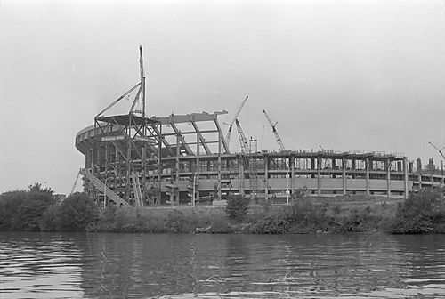 Three Rivers Stadium Under Construction